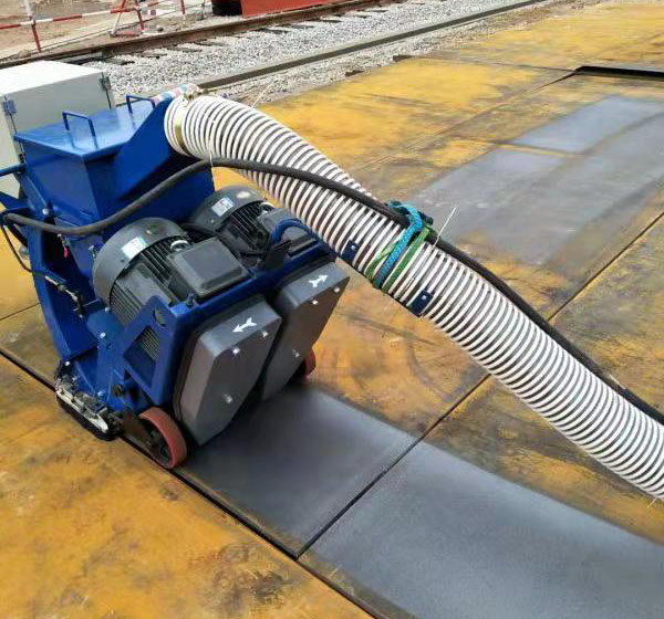 移動式鋼板除銹機